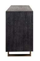Black Oak Gold Accent Sideboard | Richmond Interiors Hunter | Oroatrade.com