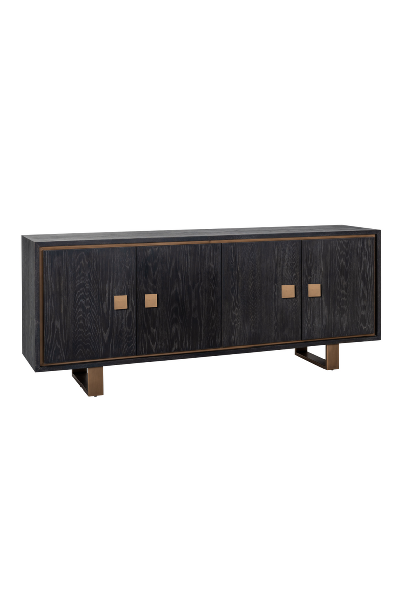 Black Oak Gold Accent Sideboard | OROA Hunter | OROATRADE.com