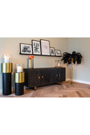 Black Oak Gold Accent Sideboard | Richmond Interiors Hunter | Oroatrade.com