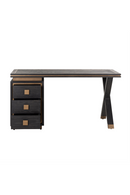 Wooden Desk With 3 Drawers | Richmond Interiors Hunter | Oroatrade.com
