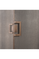 Wood Framed Leather Bar Cabinet | Richmond Interiors Bloomingville | Oroatrade.com