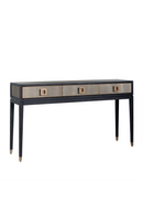 Modern Leather Console Table | Richmond Interiors Bloomingville | Oroatrade.com