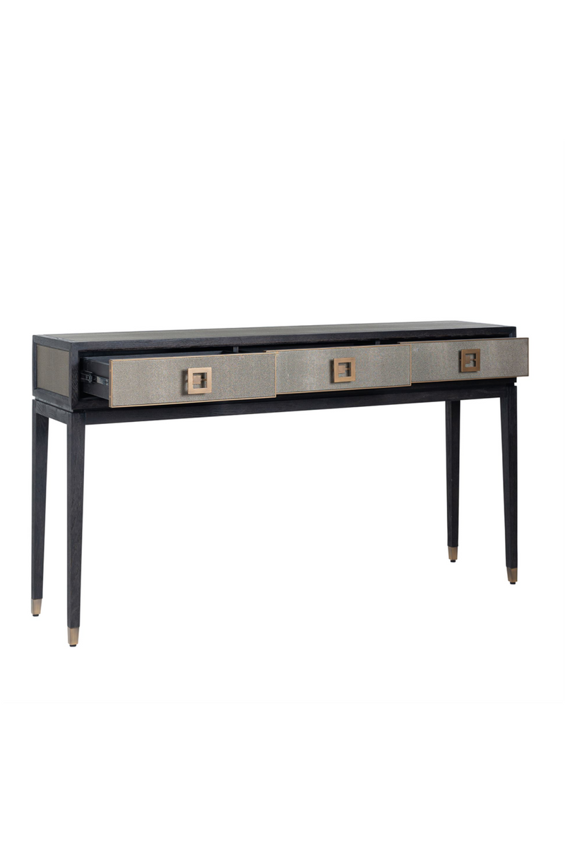 Modern Leather Console Table | OROA Bloomingville | Oroatrade.com