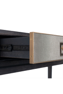 Modern Leather Console Table | Richmond Interiors Bloomingville | Oroatrade.com