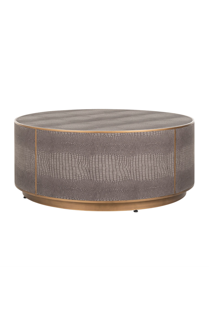 Patterned Leather Coffee Table | OROA Classio | Oroatrade.com