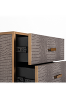 Brown Leather Chest of Drawers | Richmond Interiors Classio | Oroatrade.com