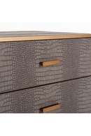 Brown Leather Chest of Drawers | Richmond Interiors Classio | Oroatrade.com