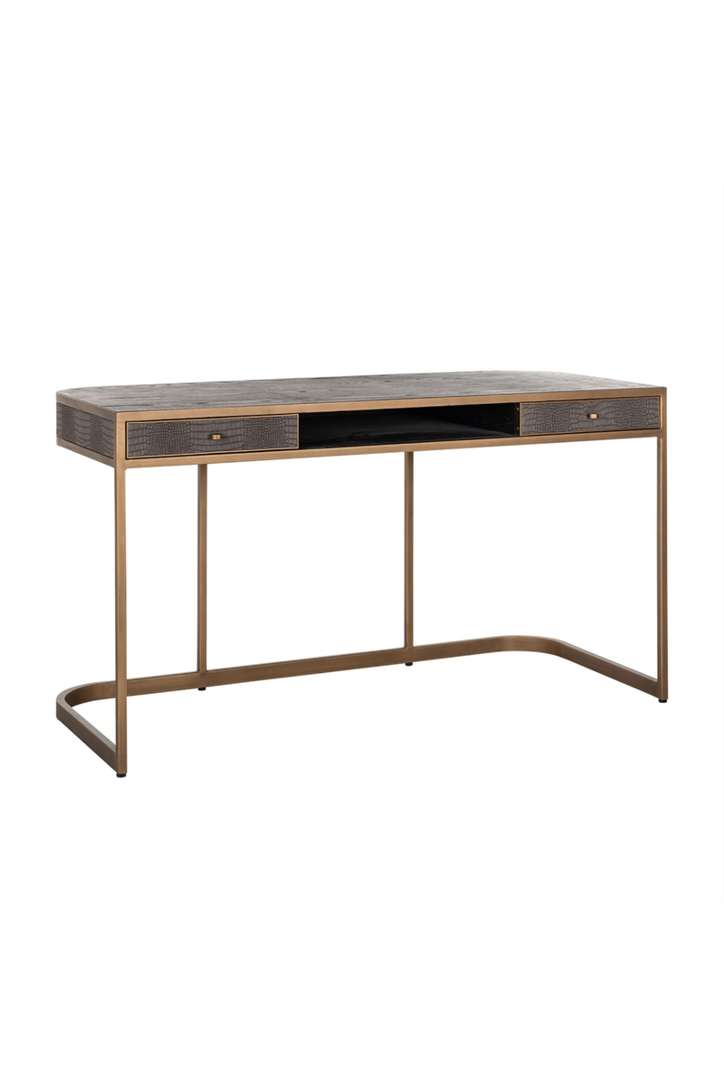 2-Drawer Curved Desk | OROA Classio | Oroatrade.com