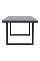 Black Oak U-Leg Dining Table M | Richmond Interiors Blax | Oroatrade.com
