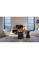 Black Oak Pedestal Coffee Table | Richmond Interiors Blax | Oroatrade.com