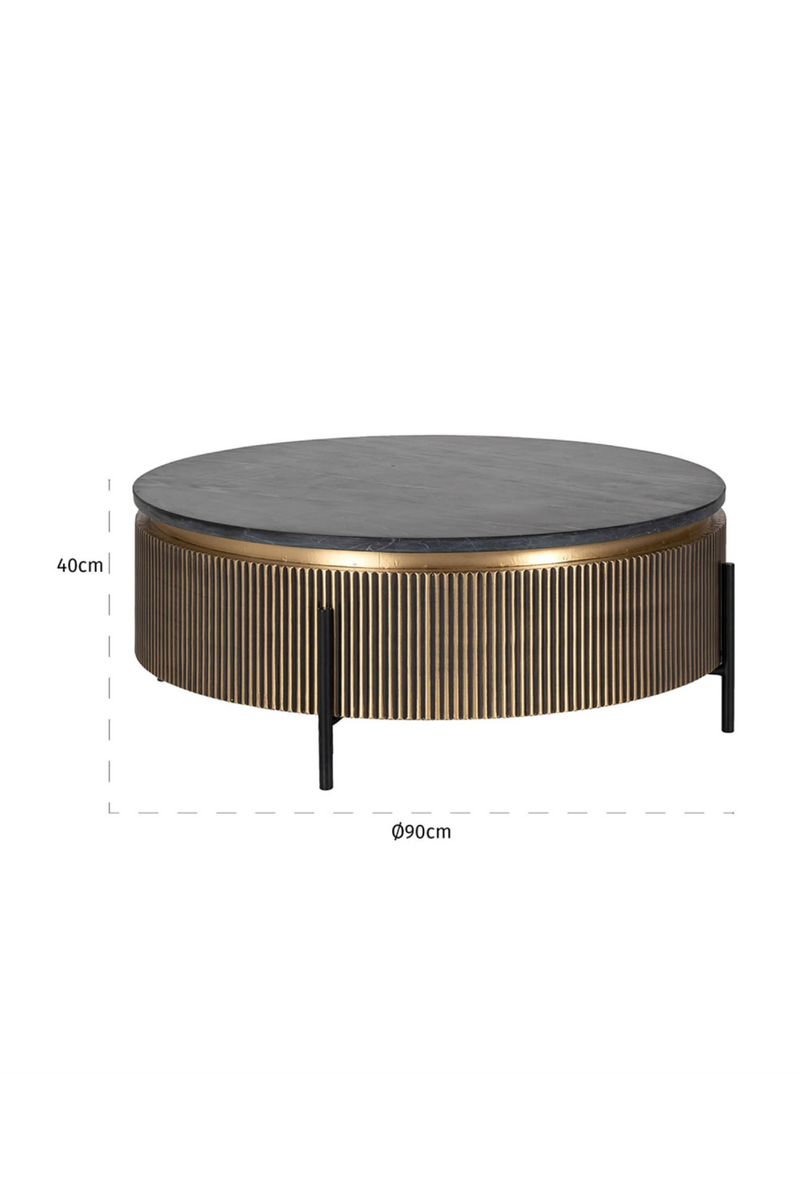 Modern Metal Coffee Table | OROA Ironville | Oroatrade.com