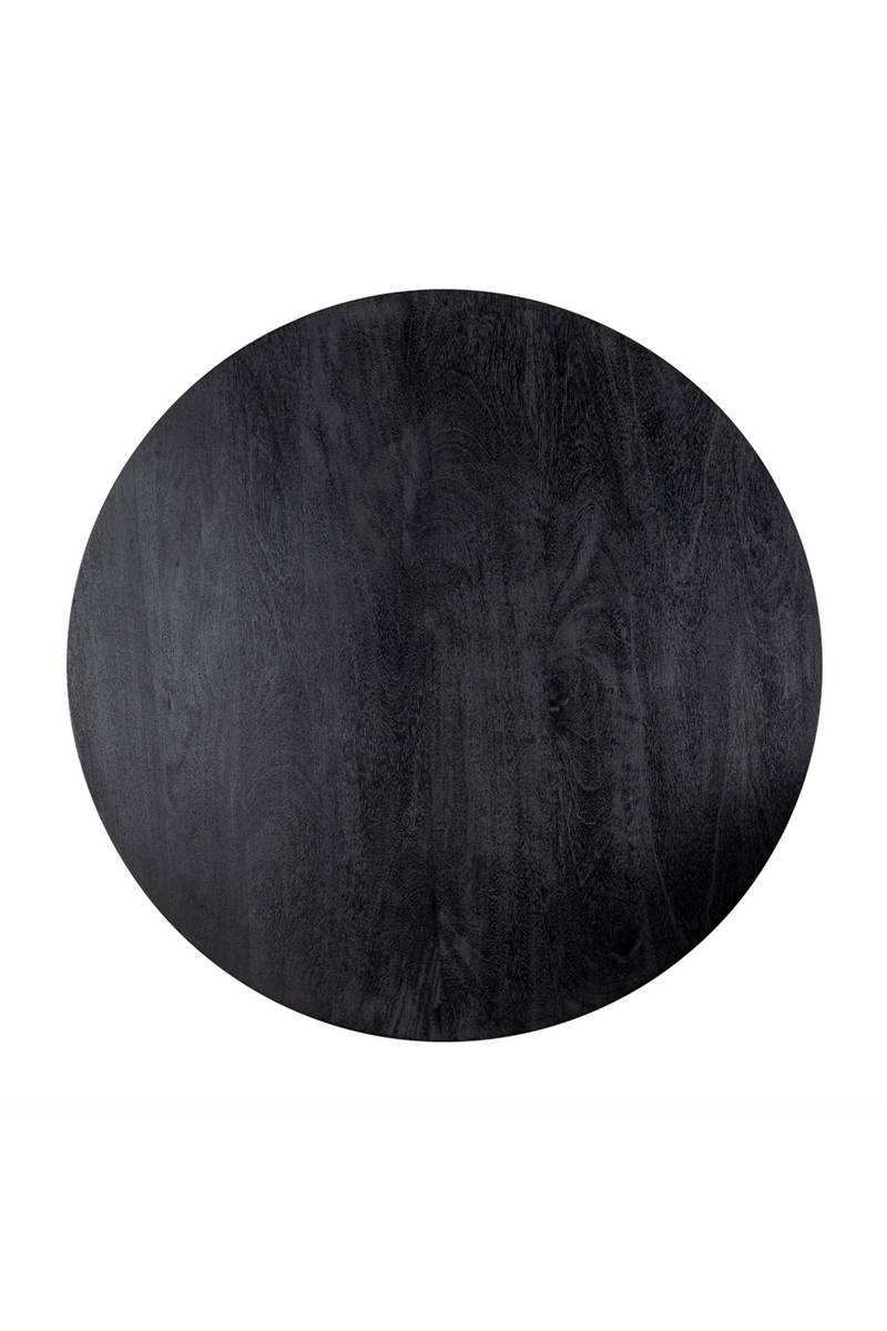 Round Black Nested Coffee Tables (2) | OROA Catana | Oroatrade.com