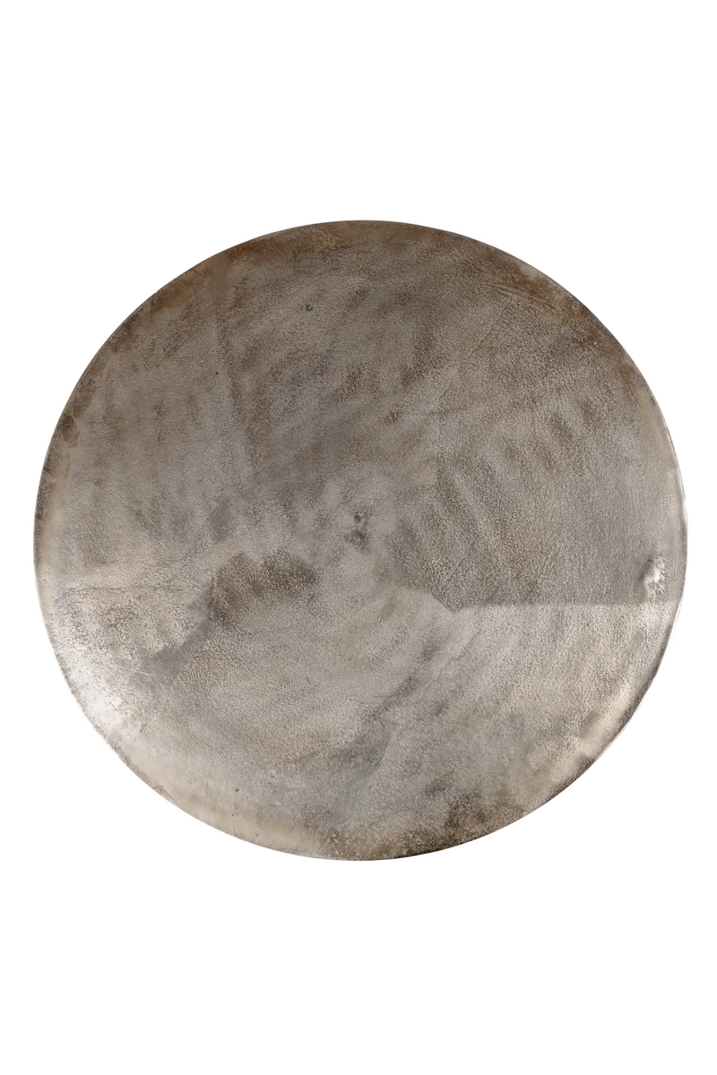 Round Gold Aluminum Nesting Coffee Table | OROA Asher | Oroatrade.com