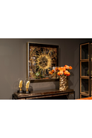 Champagne Gold Aluminum Console Table | Richmond Interiors Calloway | Oroatrade.com