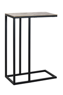 Champagne Gold Aluminum Side Table | Richmond Interiors Calloway | Oroatrade.com