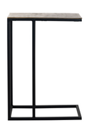 Champagne Gold Aluminum Side Table | Richmond Interiors Calloway | Oroatrade.com