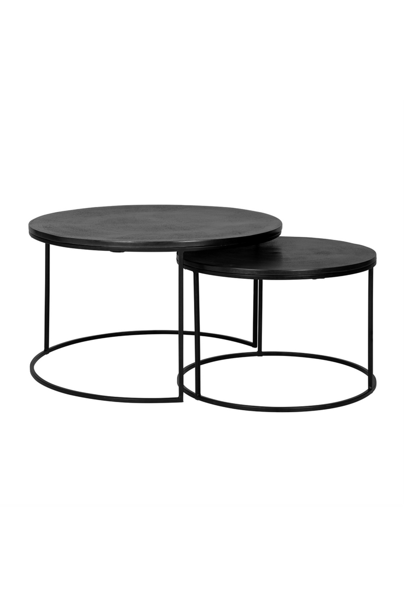 Round Nested Coffee Tables (2) | OROA Bolder | Oroatrade.com