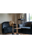 Golden Aluminum Pedestal Side Table S | Richmond Interiors Cobra | Oroatrade.com