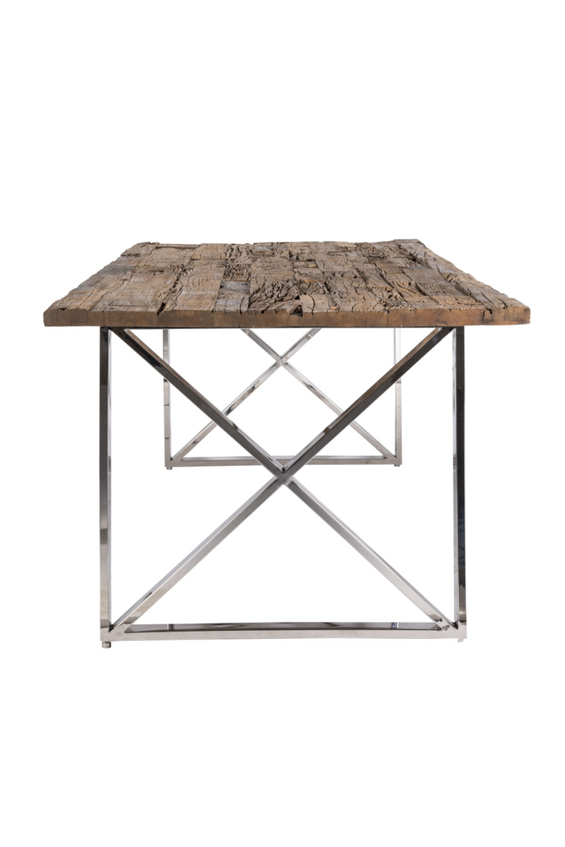 Rustic Wood Dining Table | OROA Kensington | Oroatrade.com