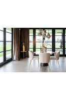 Round White Marble Pedestal Dining Table.com | Richmond Interiors Degas | Oroatrade.com