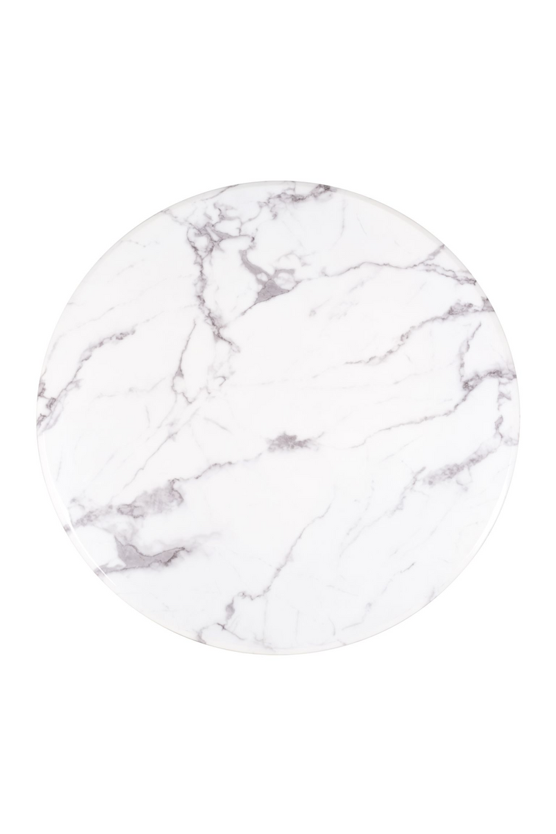 Round White Marble Pedestal Dining Table.com | OROA Degas | OROA.com