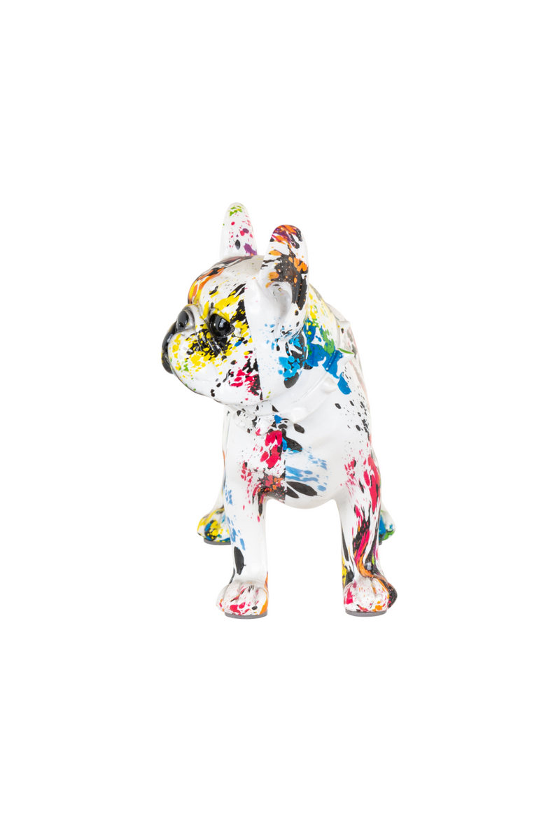 Multicolored Animal Deco Object | OROA Dog Graffiti | OROATRADE.com