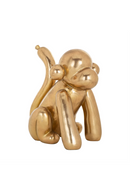 Gold Sculptural Art Decoration | Richmond Interiors Monkey | Oroatrade.com