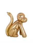 Gold Sculptural Art Decoration | Richmond Interiors Monkey | Oroatrade.com