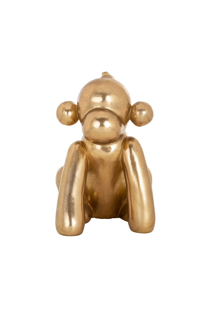 Gold Sculptural Art Decoration | OROA Monkey | Oroatrade.com