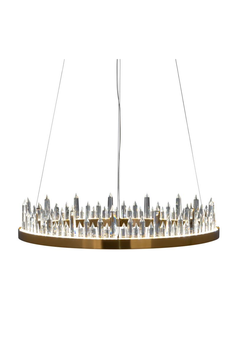 Crystal Points Hanging Lamp | OROA Ziggy | Oroatrade.com