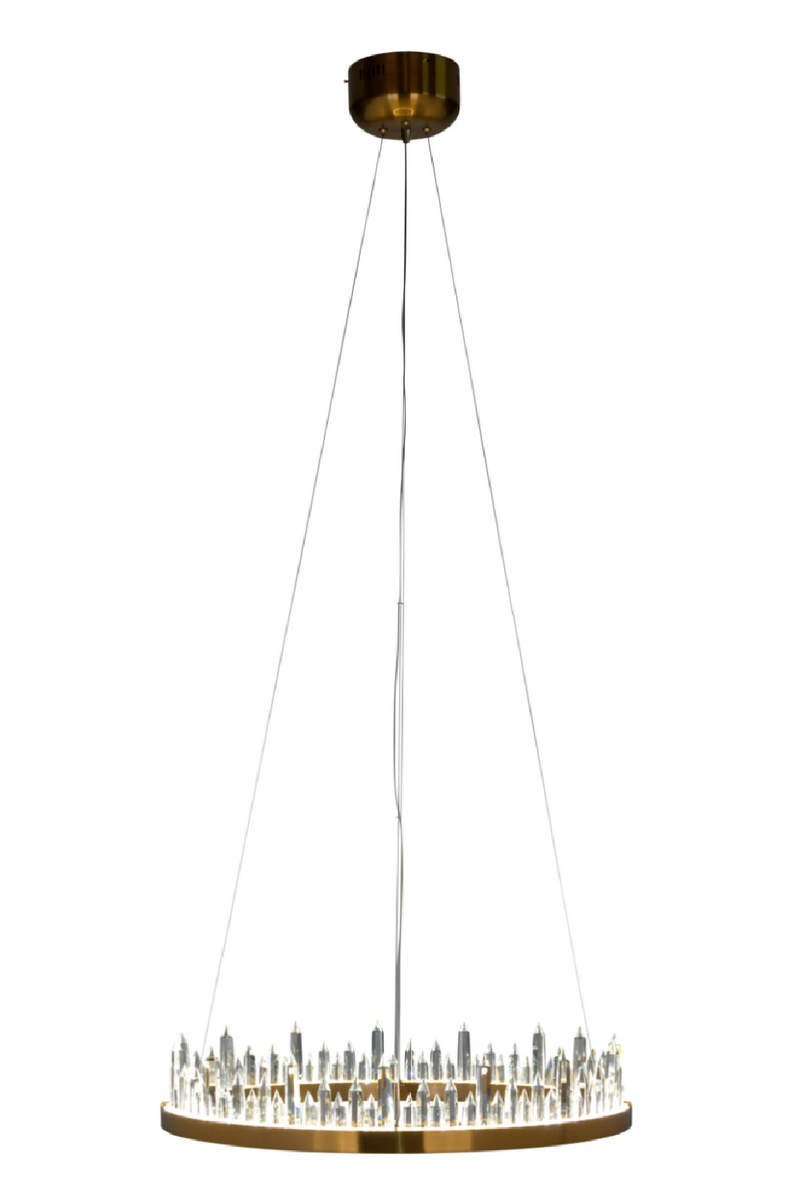 Crystal Points Hanging Lamp | OROA Ziggy | Oroatrade.com