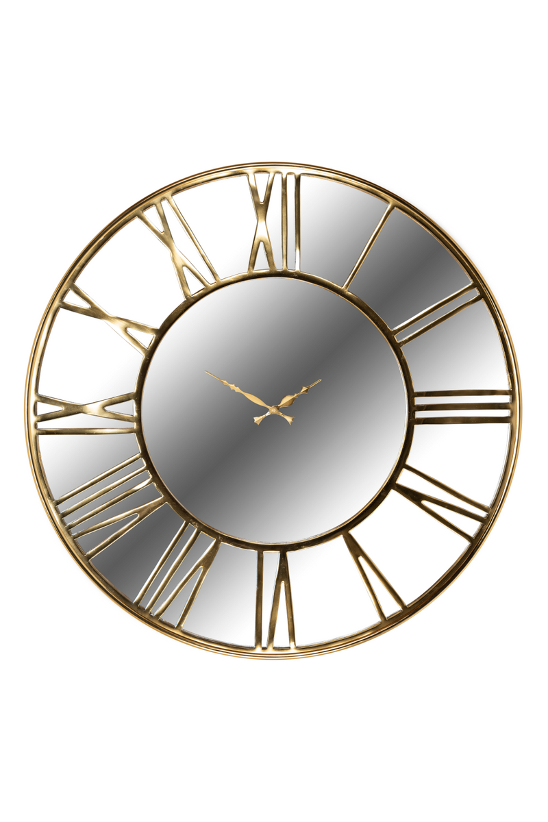 Gold Aluminum Clock | OROA Greyson | OROATRADE.com