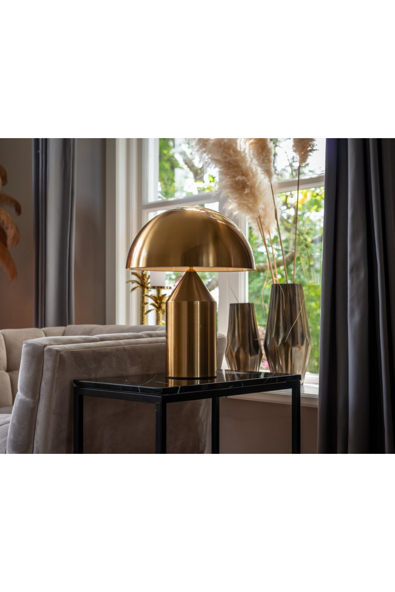 Gold Dome Table Lamp | OROA Alicia | Oroatrade.com