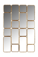 Conjoined Geometrical Mirrors | Richmond Interiors Birche | Oroatrade.com