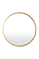 Round Minimalist Framed Mirror | Richmond Interiors Maesa | Oroatrade.com