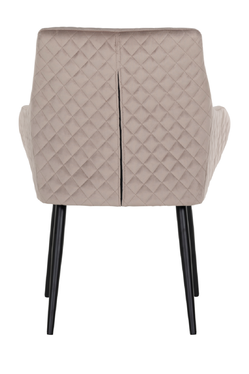 Khaki Velvet Classic Armchair | OROA Chrissy | Oroatrade.com