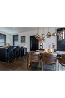 Velvet Gold Accent Bar Stool | Richmond Interiors Imani | Oroatrade.com