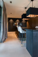 Velvet Gold Accent Bar Stool | Richmond Interiors Imani | Oroatrade.com