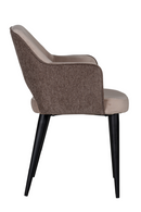 Khaki Cut-Out Back Dining Armchair | Richmond Interiors Giovanna| Oroatrade.com