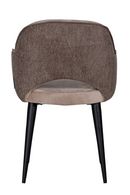 Khaki Cut-Out Back Dining Armchair | Richmond Interiors Giovanna| Oroatrade.com