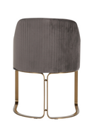 Stone Velvet Modern Armchair | Richmond Interiors Hadley | Oroatrade.com