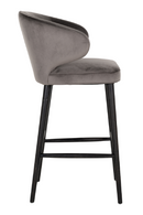 Stone Velvet Bar Stool | Richmond Interiors Indigo | Oroatrade.com