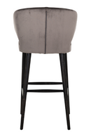 Stone Velvet Bar Stool | Richmond Interiors Indigo | Oroatrade.com