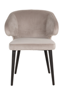 Modern Velvet Dining Chair | Richmond Interiors Indigo | Oroatrade.com