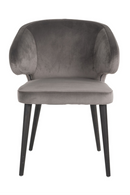 Velvet Upholstered Dining Chair | Richmond Interiors Indigo | Oroatrade.com