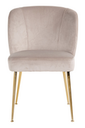 Curved Back Modern Dining Chair | OROA Cannon | Oroatrade.com
