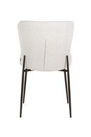 Minimalist White Bouclé Chair | Richmond Interiors Darby | Oroatrade.com