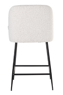 White Bouclé Counter Stool | Richmond Interiors Pulitzer | Richmond Interiors
