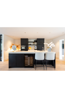 White Bouclé Counter Stool | Richmond Interiors Pulitzer | Richmond Interiors