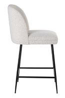White Bouclé Counter Stool | Richmond Interiors Pulitzer |  Oroatrade.com
